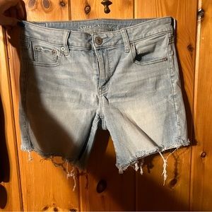 American Eagle Ne(x)t Level Stretch High Waisted Jean Shorts | Size: 10